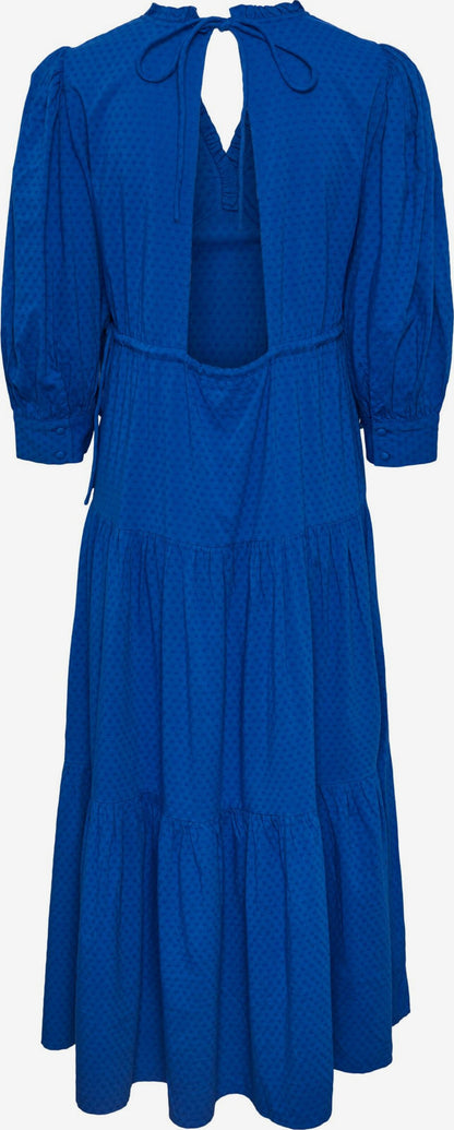 Y.A.S Maxi Jurken Jurk DALILA Dames Royal Blue/koningsblauw