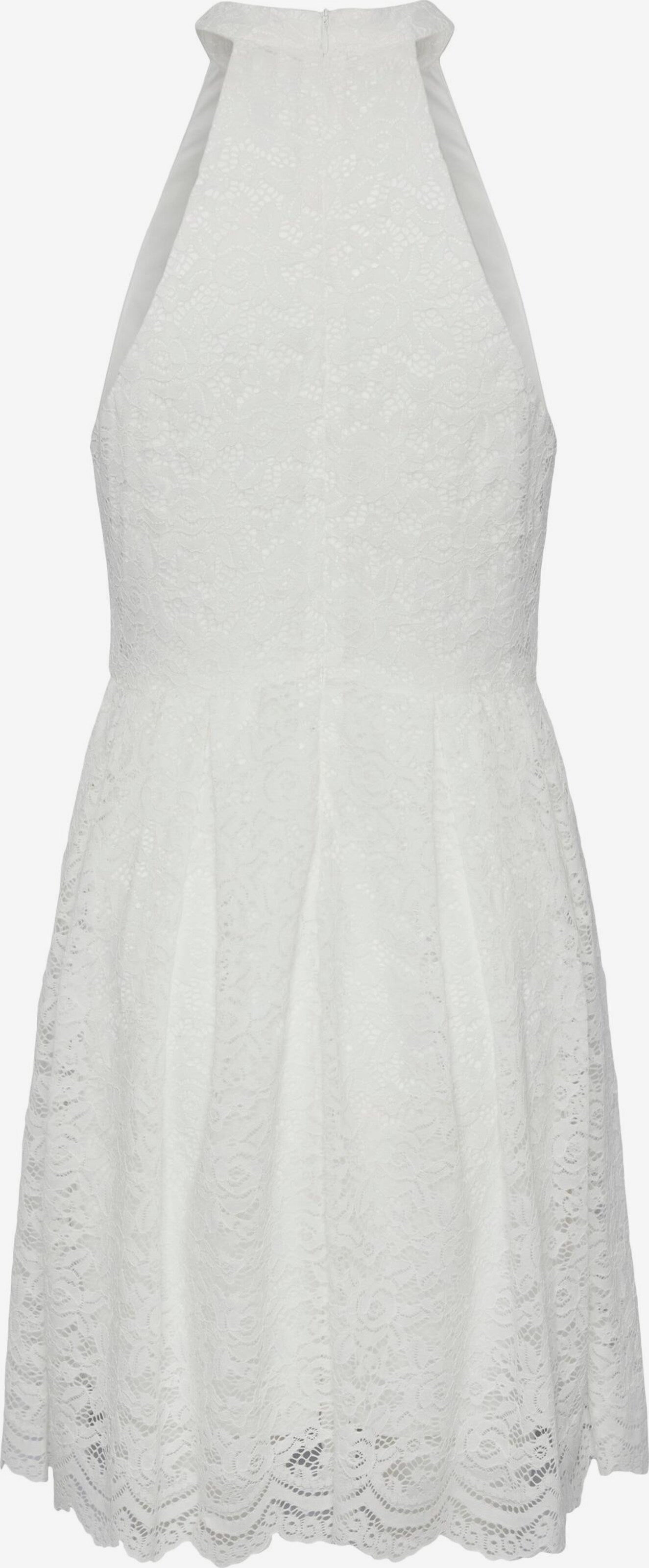 Pieces Mini Jurken Jurk Dames Wit