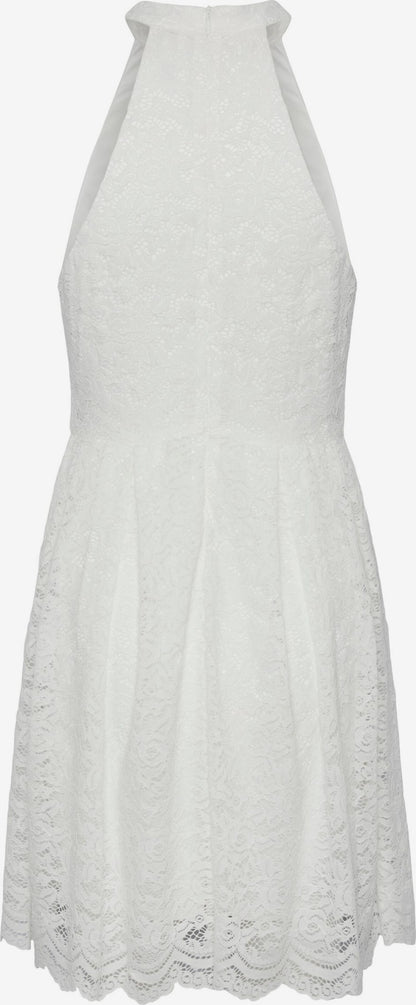 Pieces Mini Jurken Jurk Dames Wit