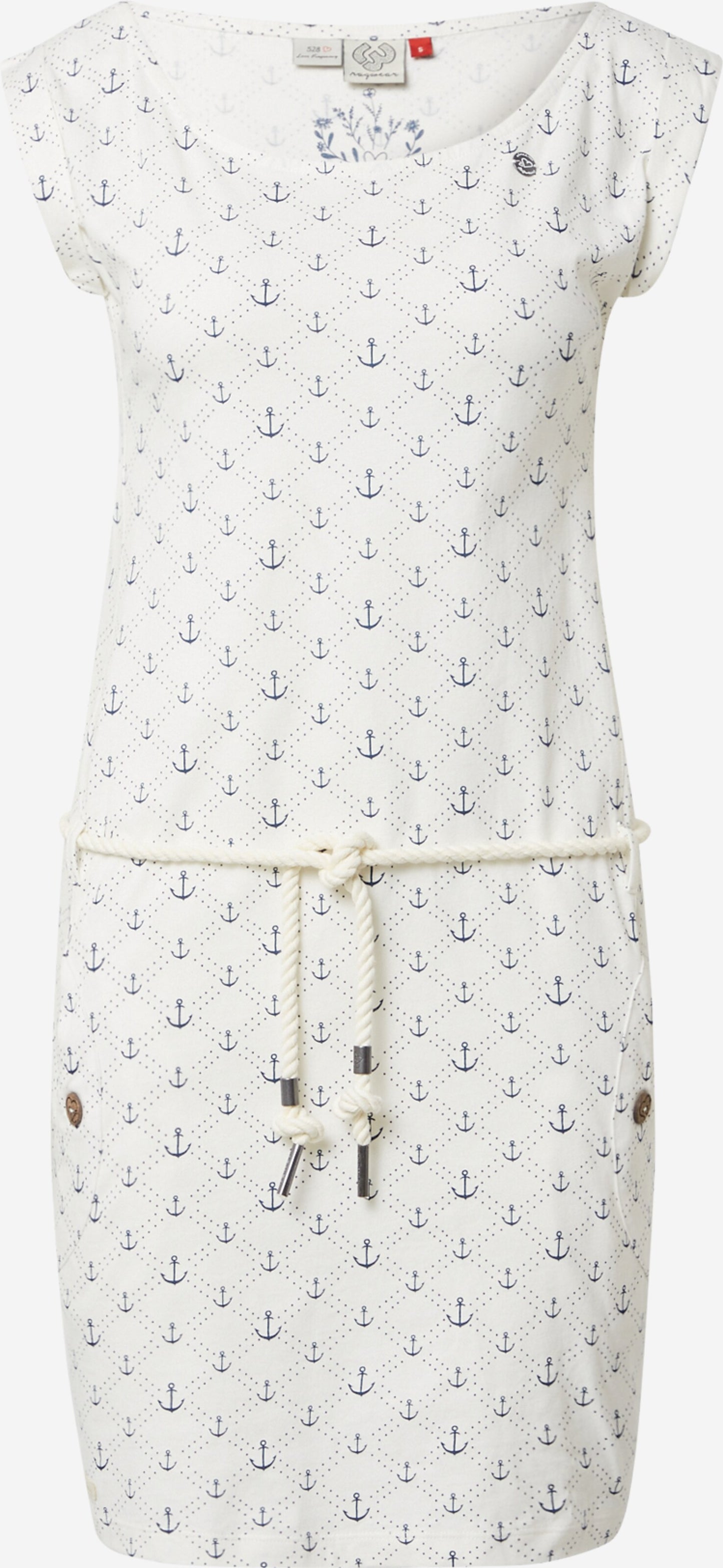 Ragwear Zomerjurken Zomerjurk Marina Dames Wit