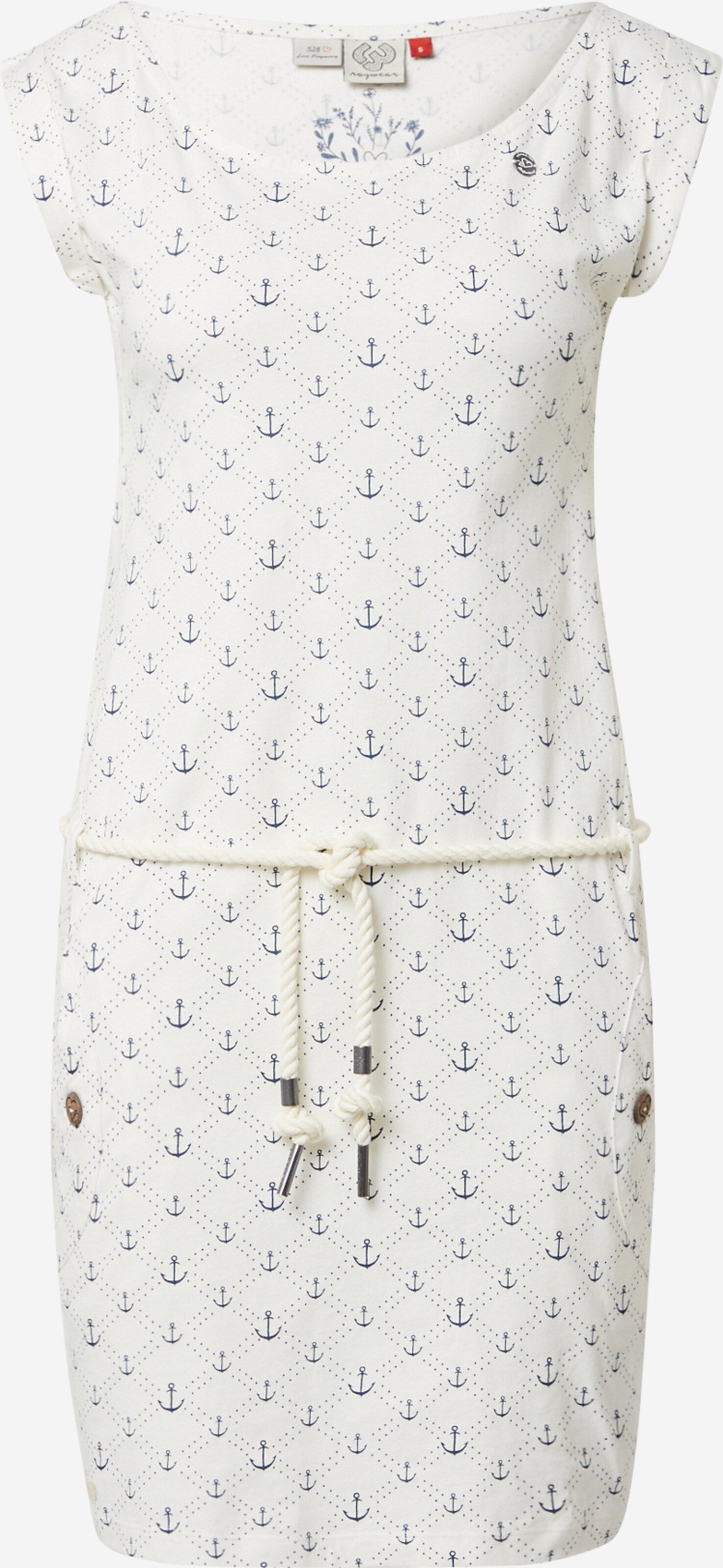 Ragwear Zomerjurken Zomerjurk Marina Dames Wit