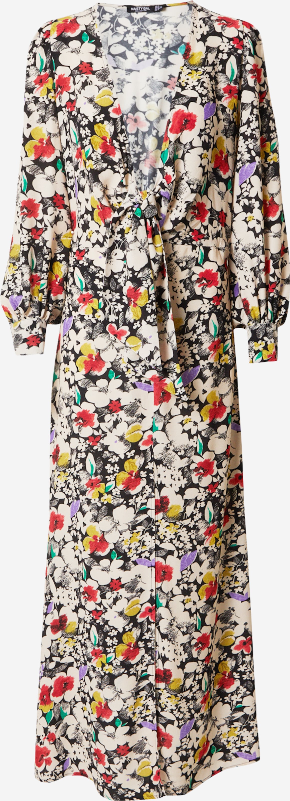 NASTY GAL Maxi Jurken Jurk Dames Gemengde Kleuren