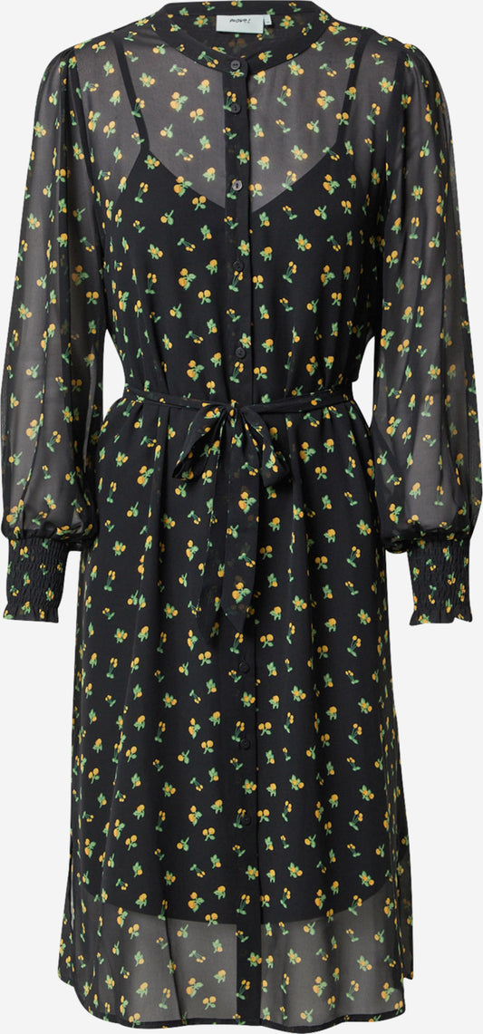 Moves Blousejurken Blousejurk Tansa Dames Zwart