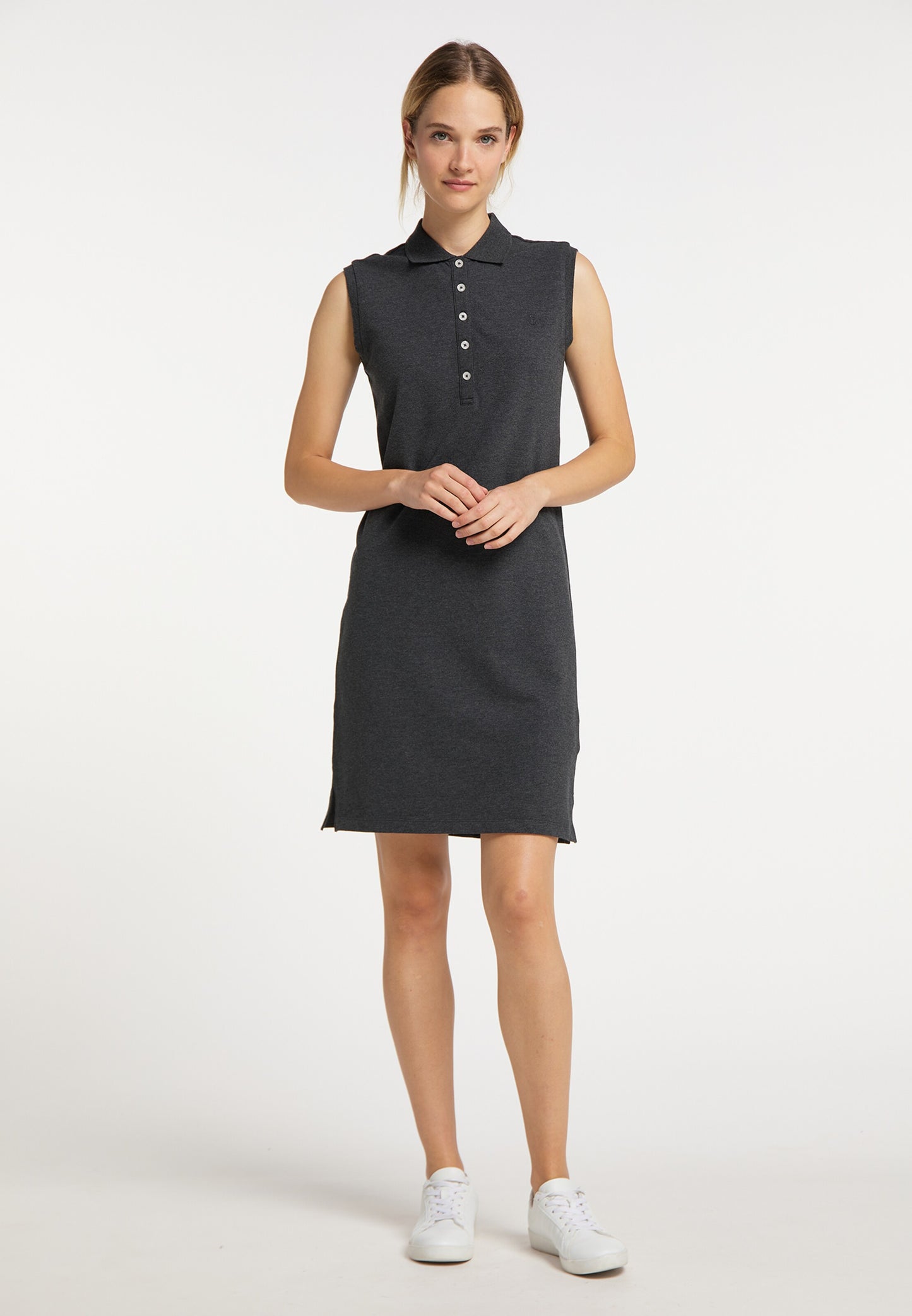  Zomerjurken Zomerjurk Dames Donkergrijs