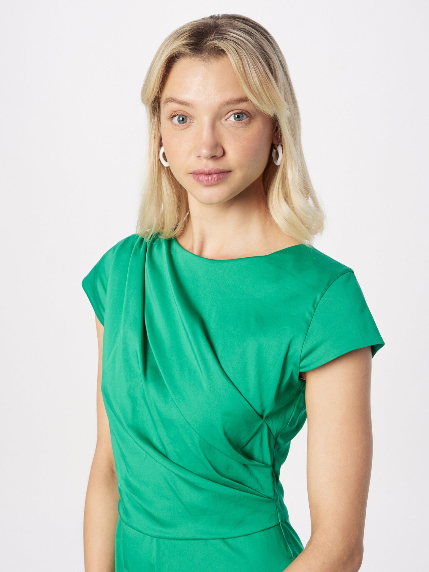 SWING Midi Jurken Jurk Dames Smaragd