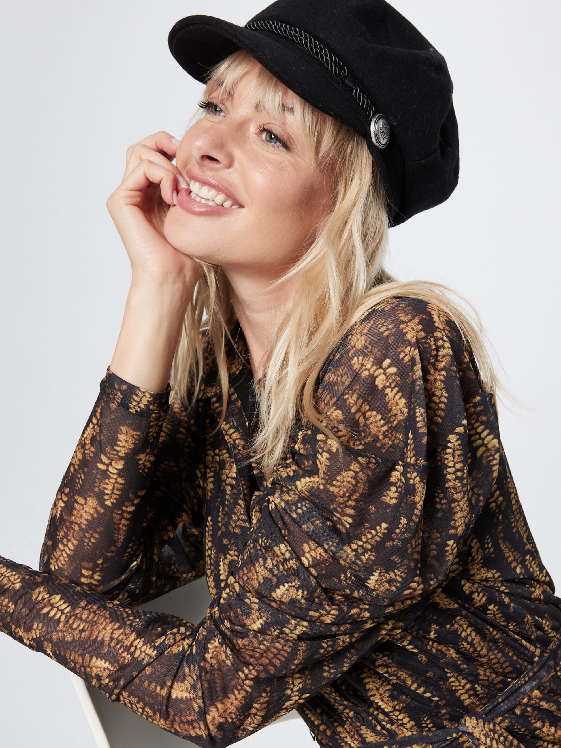  Blousejurken Blousejurk Shiloh Dames Zwart