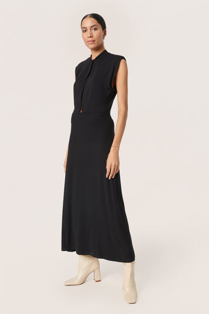 Soaked In Luxury Maxi Jurken Jurk Joleene Dames Zwart