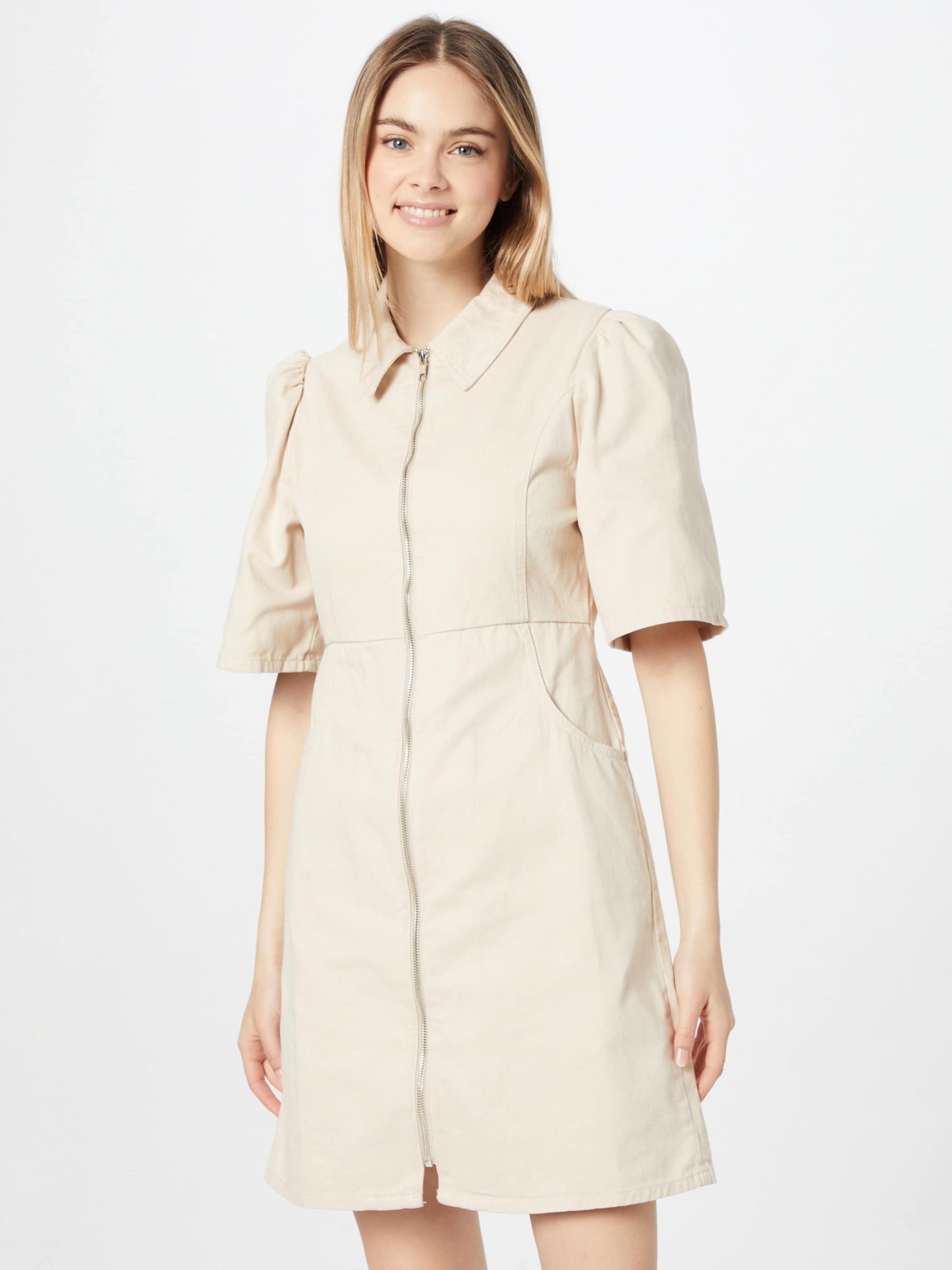 Gestuz Blousejurken Blousejurk Magati Dames Crème
