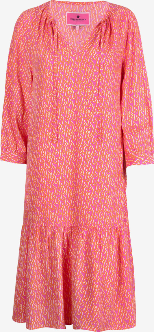  Midi Jurken Jurk Eyleen Dames Oranje
