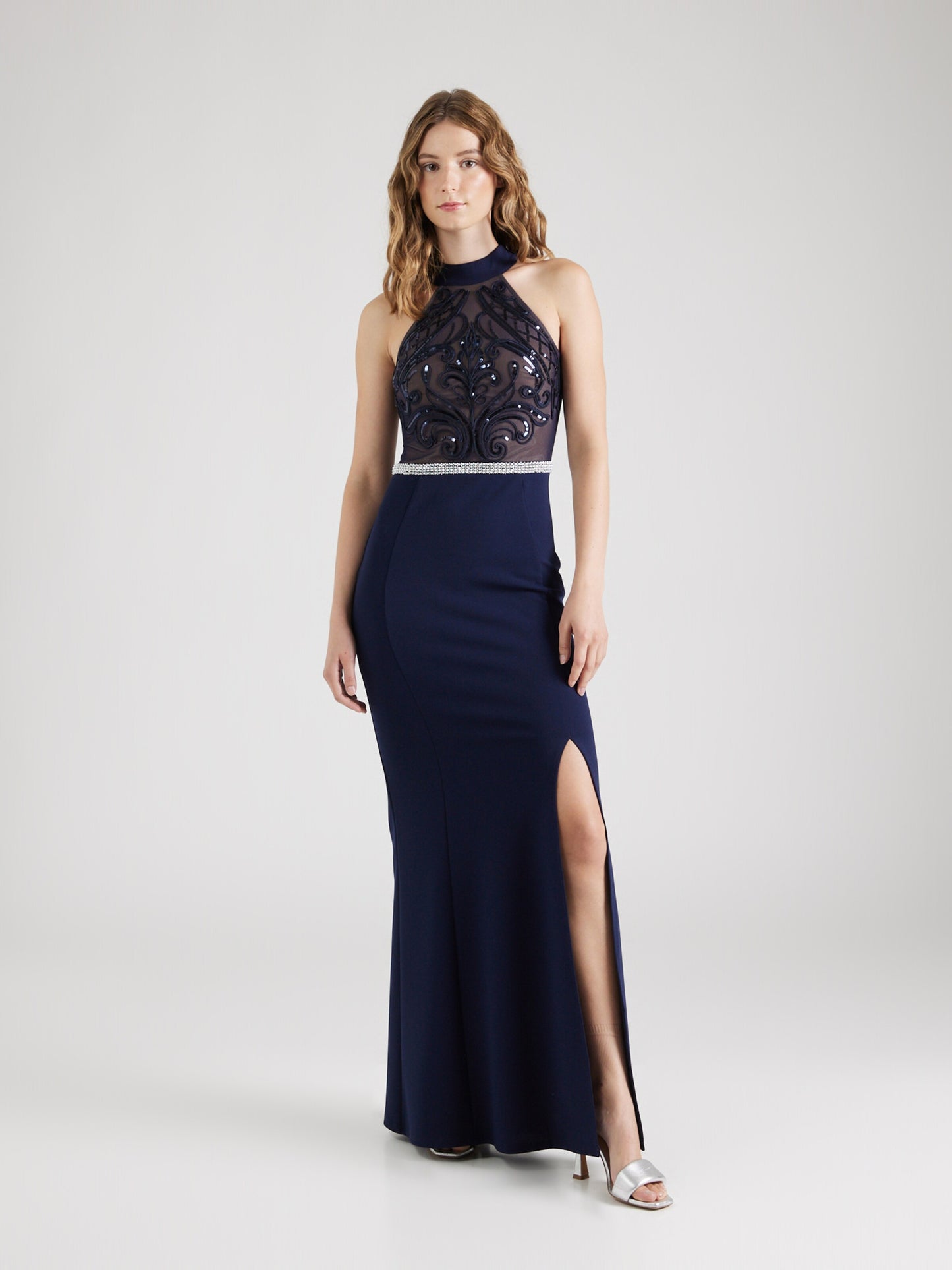 Lipsy Avondjurken Avondjurk CORNELI Dames Navy
