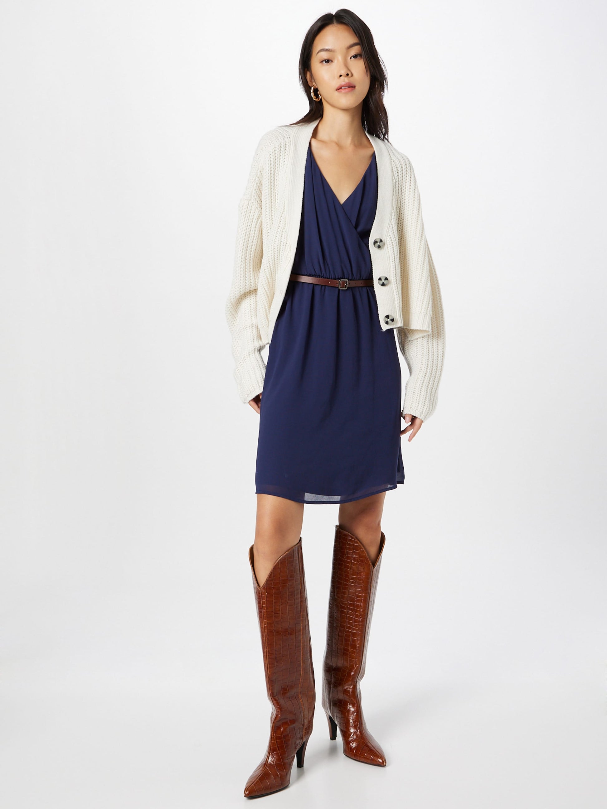 About You Mini Jurken Jurk Ronja Dames Donkerblauw