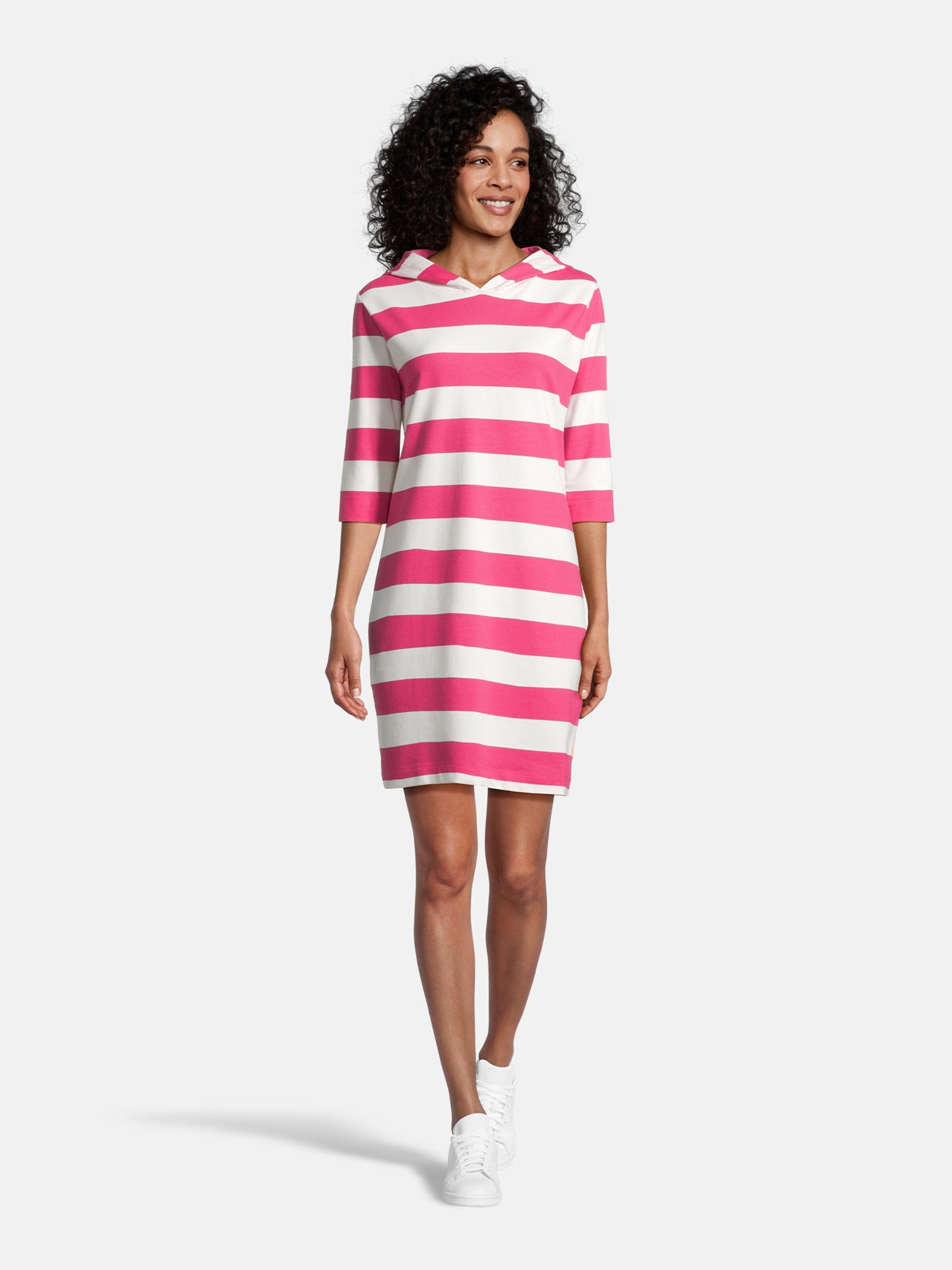  Zomerjurken Zomerjurk Löövstick Dames Fuchsia