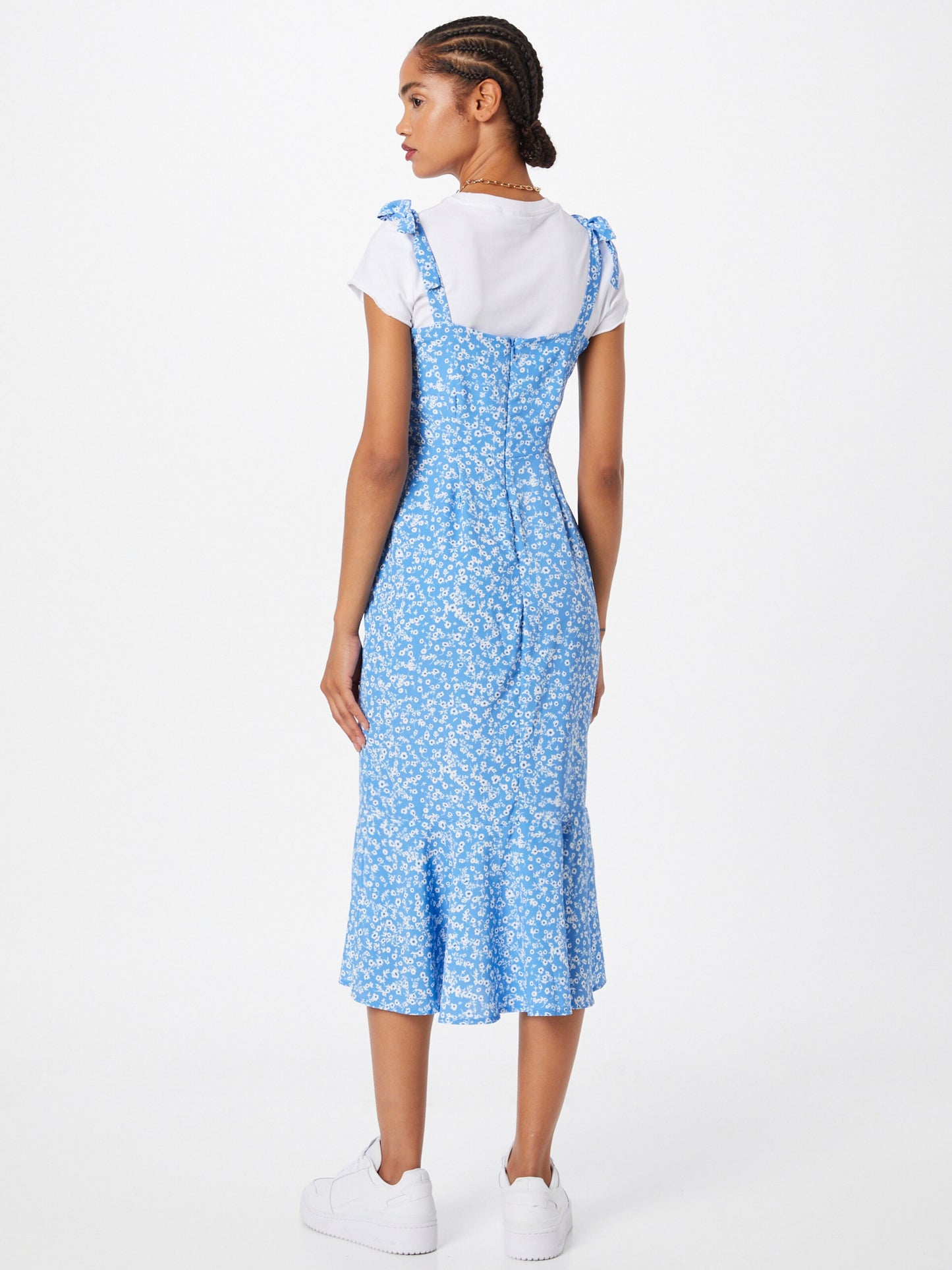  Maxi Jurken Jurk Atalya Dames Navy / Hemelsblauw