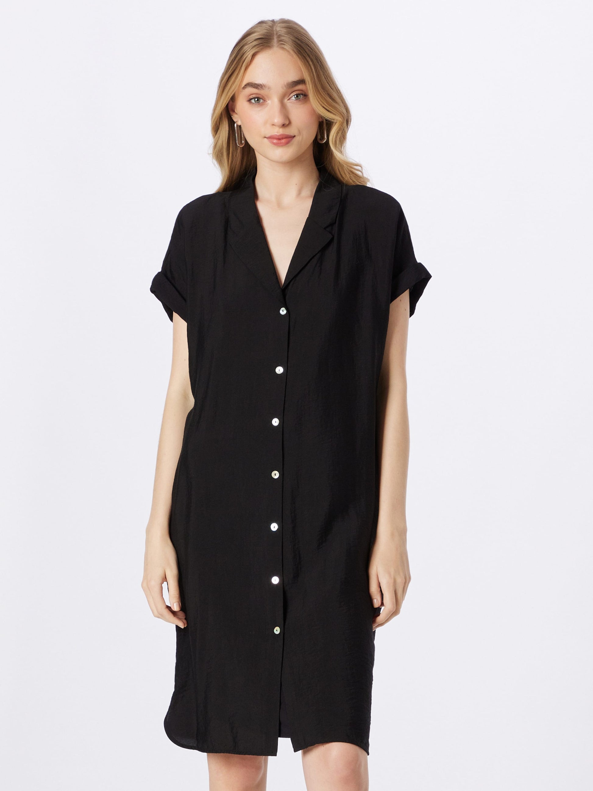 S.Oliver BLACK LABEL Blousejurken Blousejurk Dames Zwart