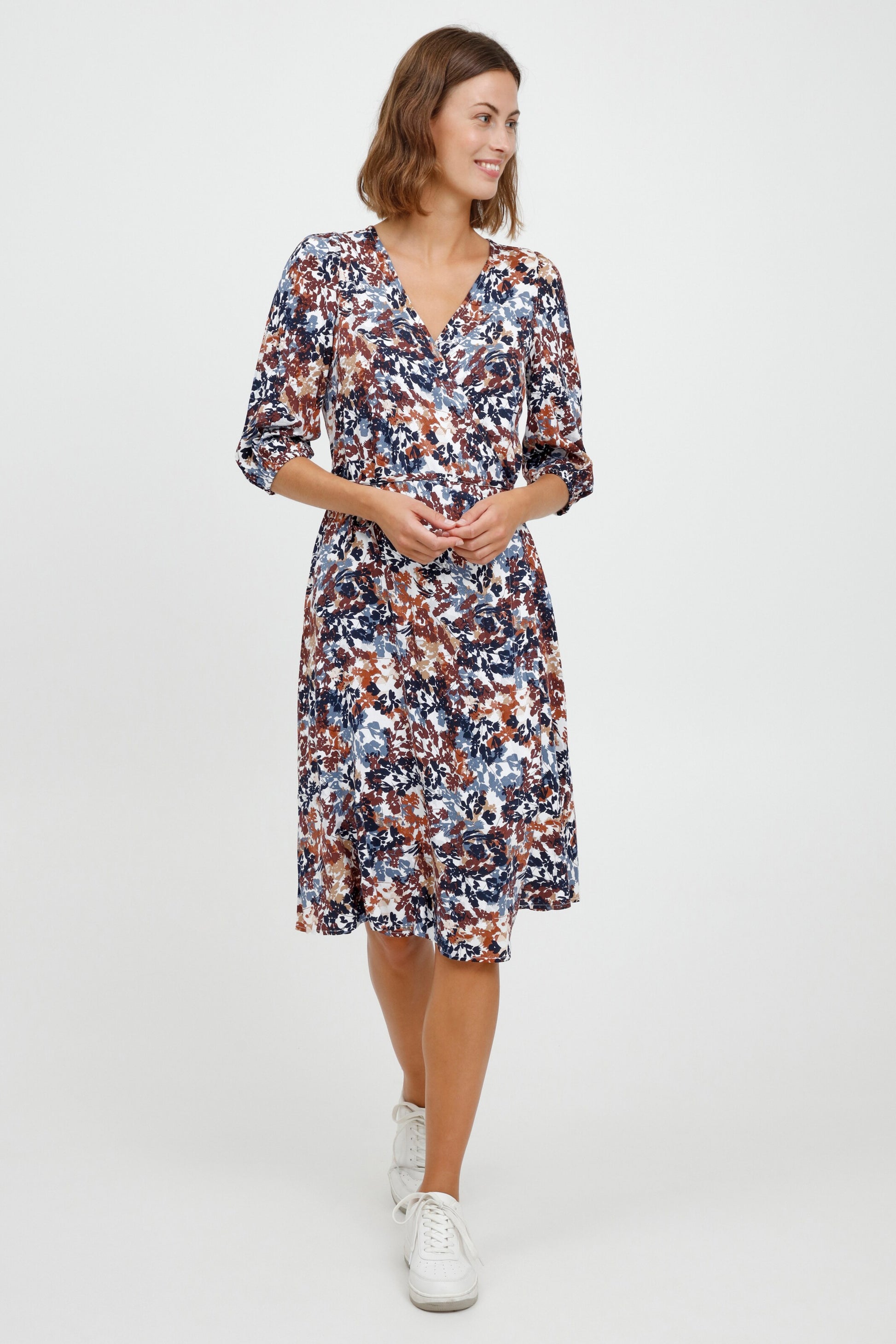 Fransa Zomerjurken Zomerjurk FRCAHAVIS 5 Dames Gemengde Kleuren