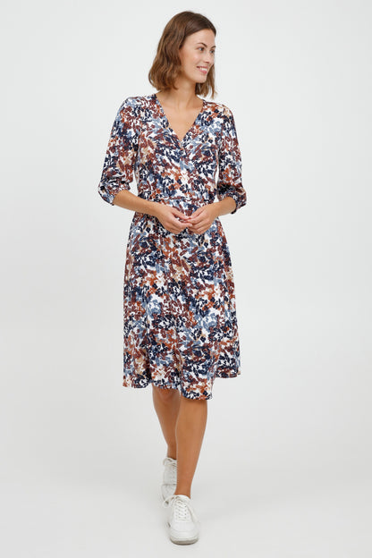 Fransa Zomerjurken Zomerjurk FRCAHAVIS 5 Dames Gemengde Kleuren