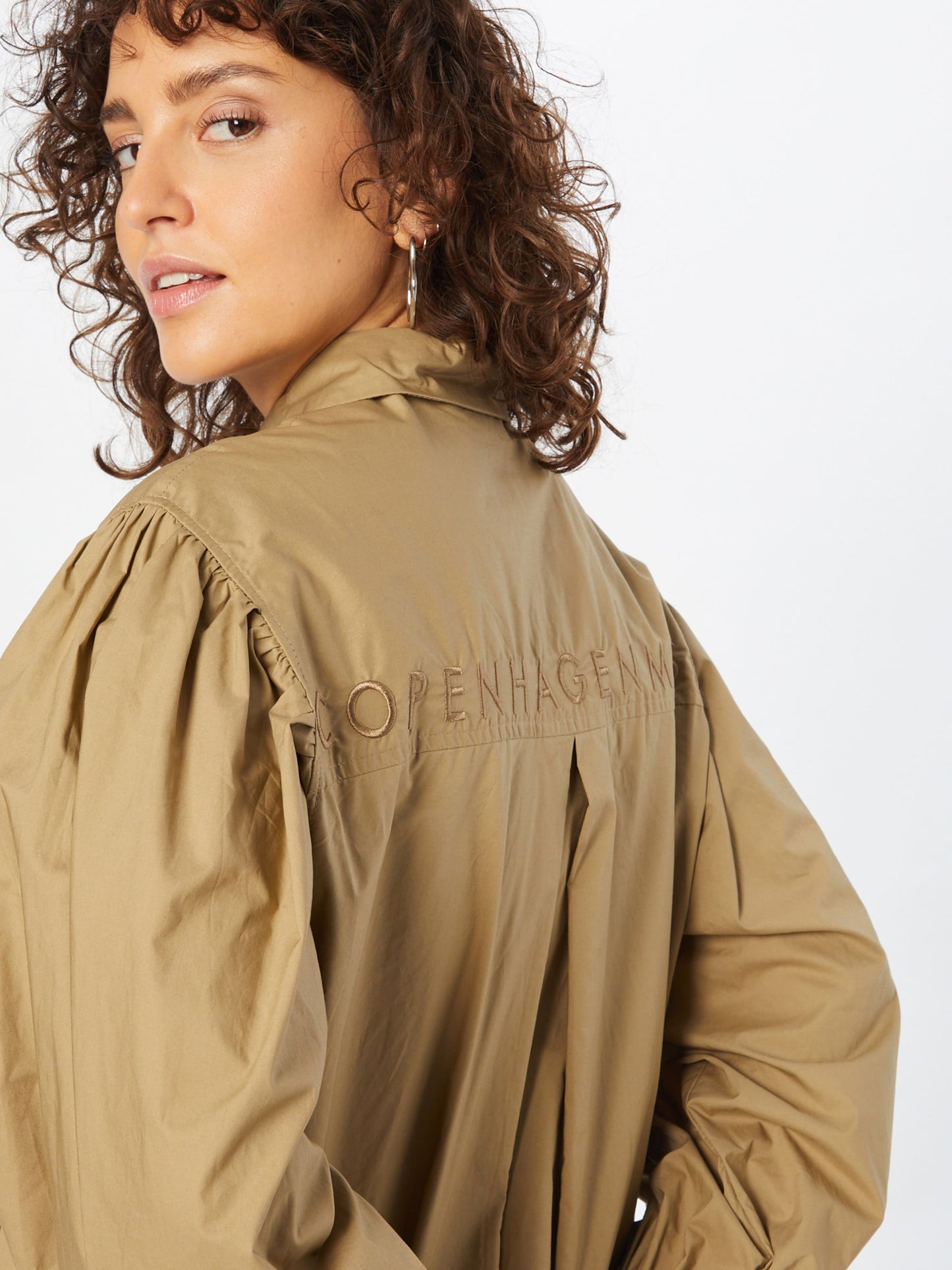  Blousejurken Blousejurk DELILAH Dames Bruin