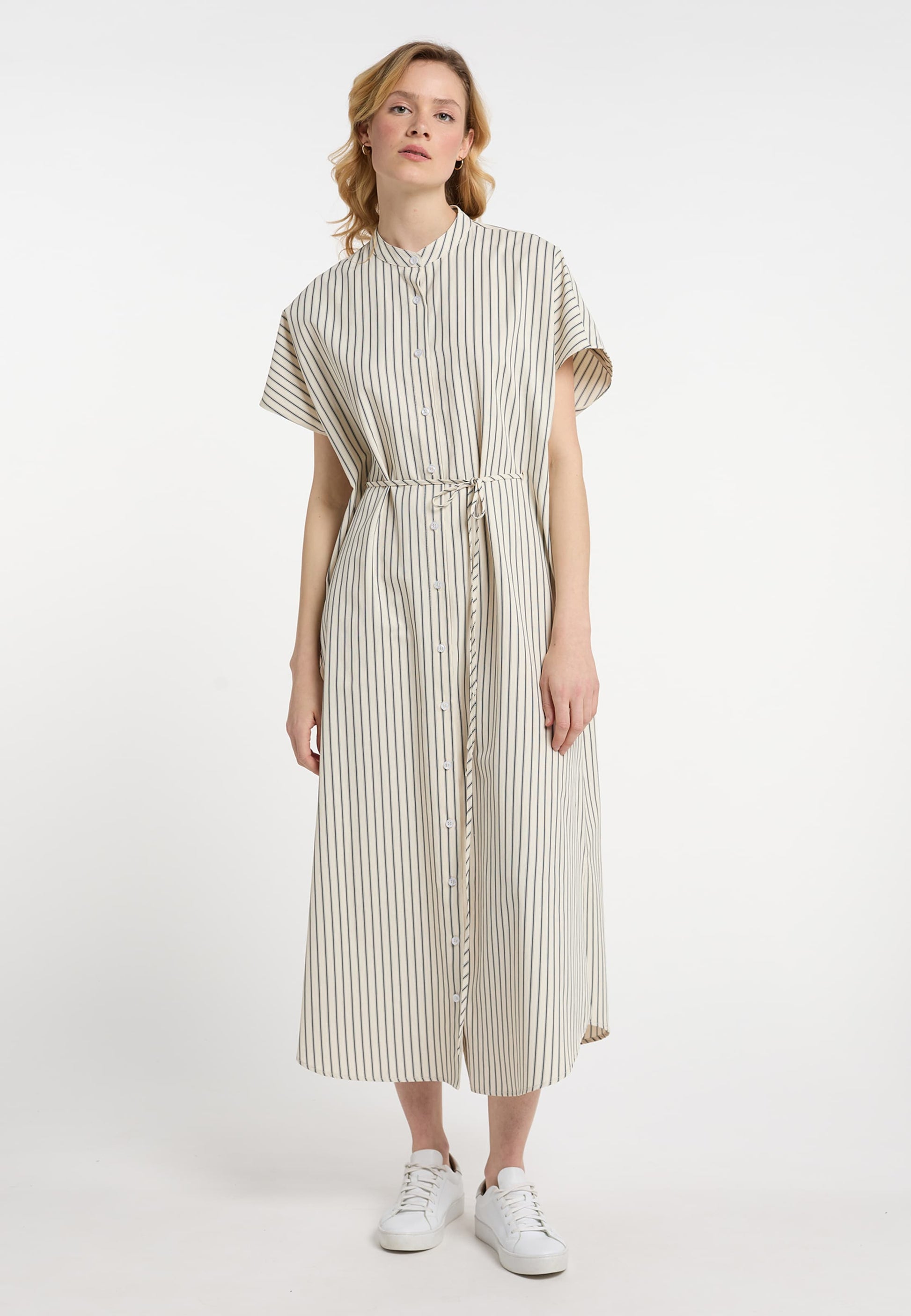  Blousejurken Blousejurk Dames Beige