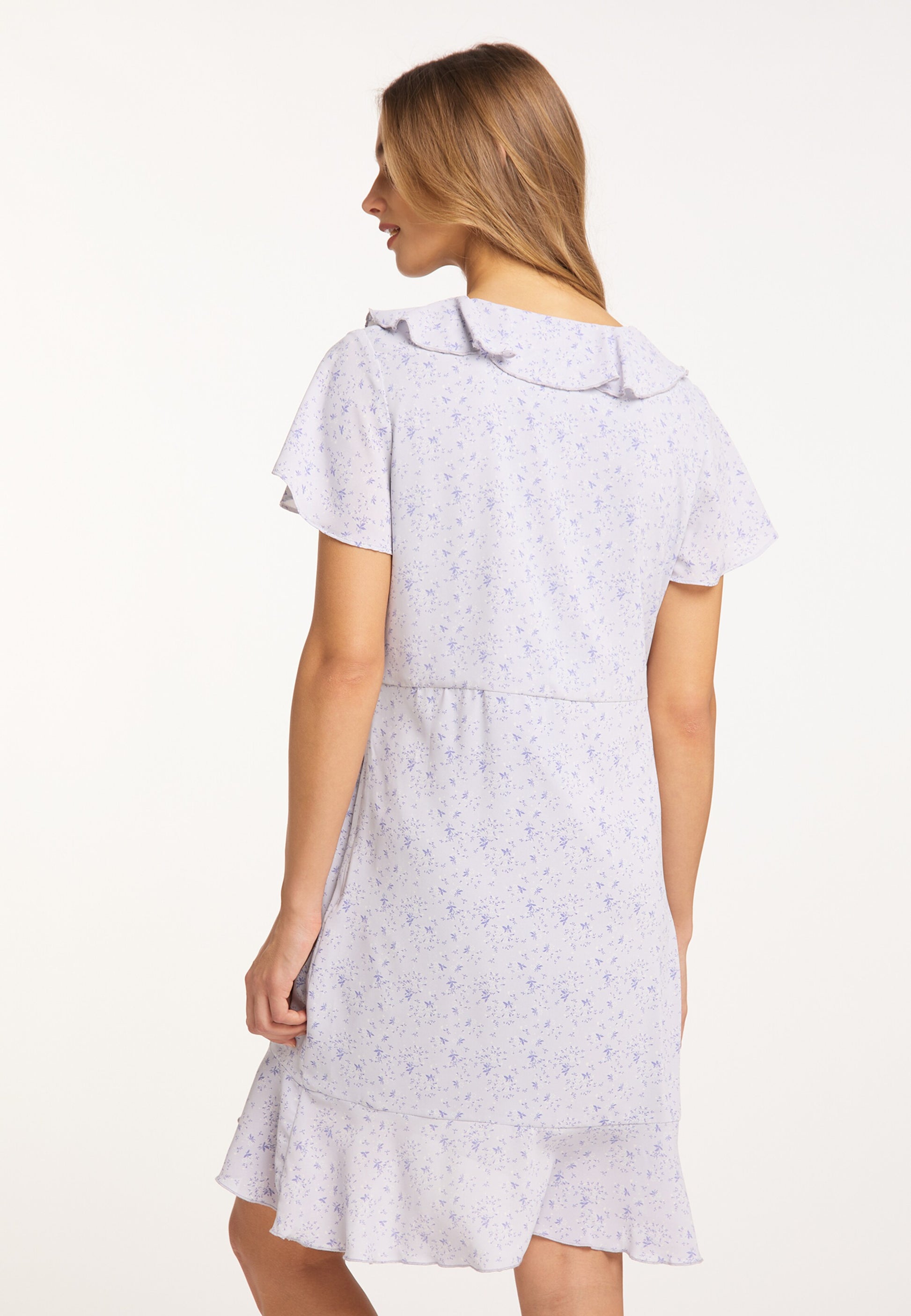MyMO Zomerjurken Zomerjurk Dames Sering / Donkerlila
