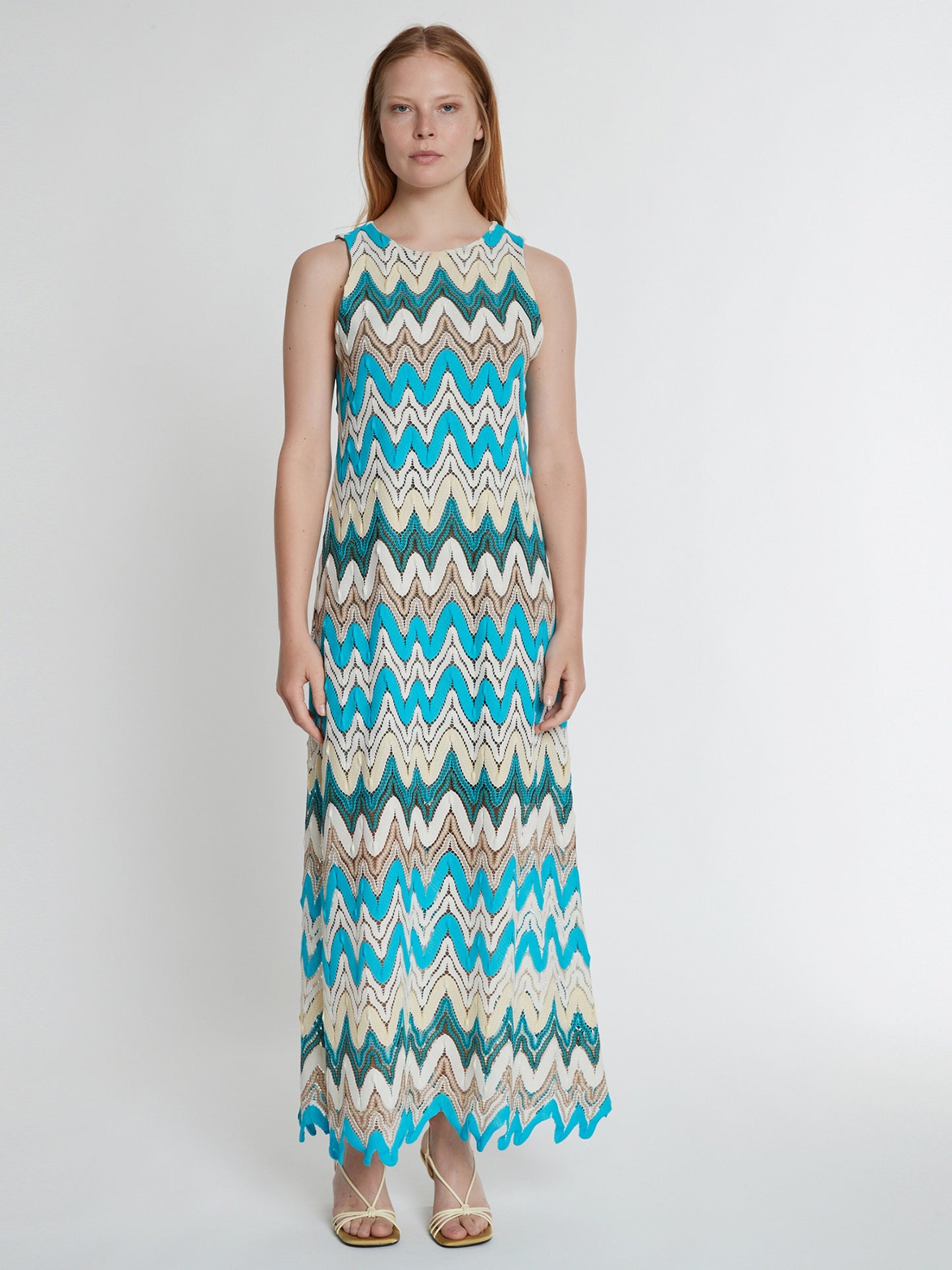 Ana Alcazar Maxi Jurken Jurk Kobora Dames Gemengde Kleuren