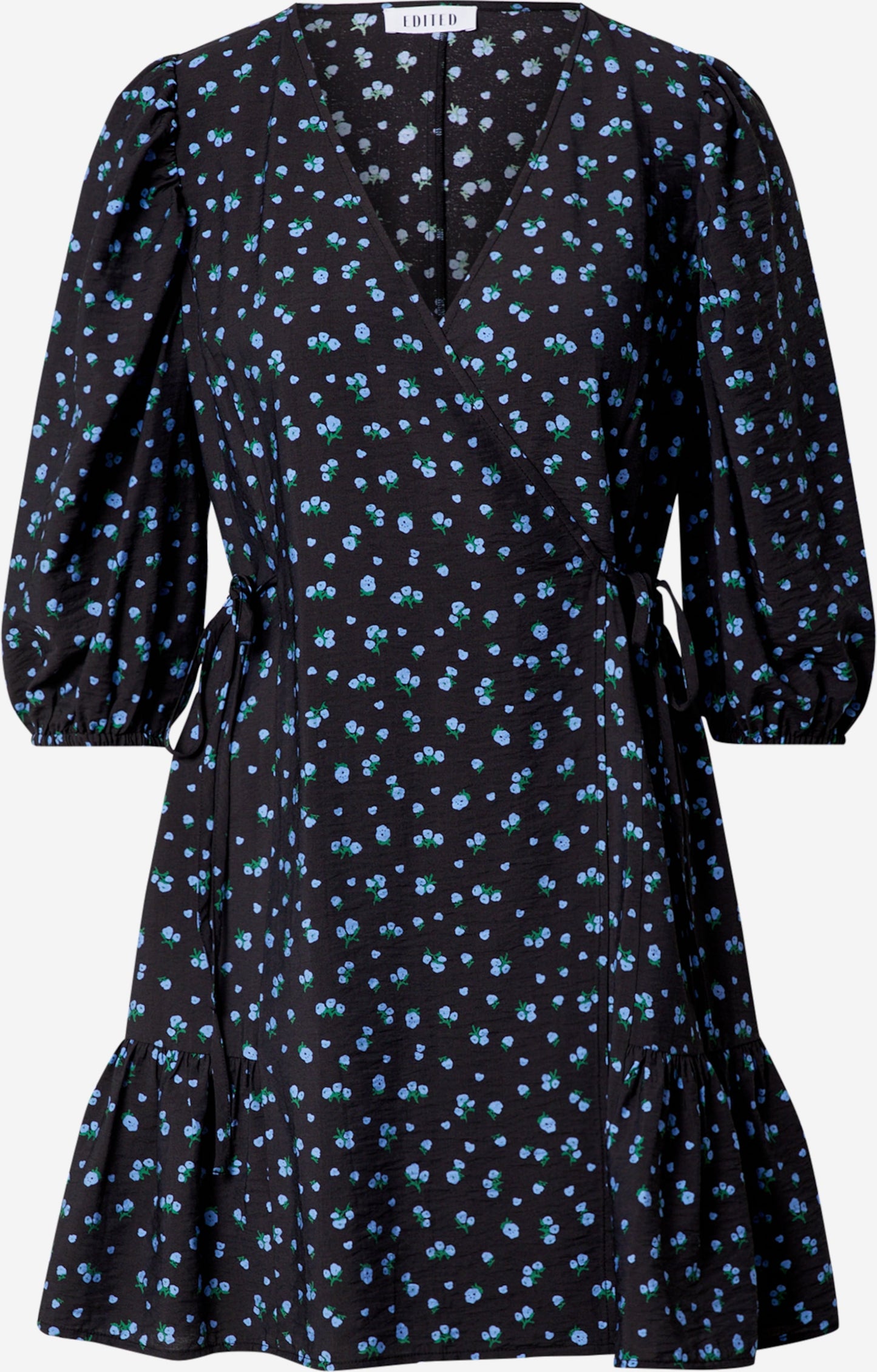 EDITED Mini Jurken Jurk Gemma Dames Zwart