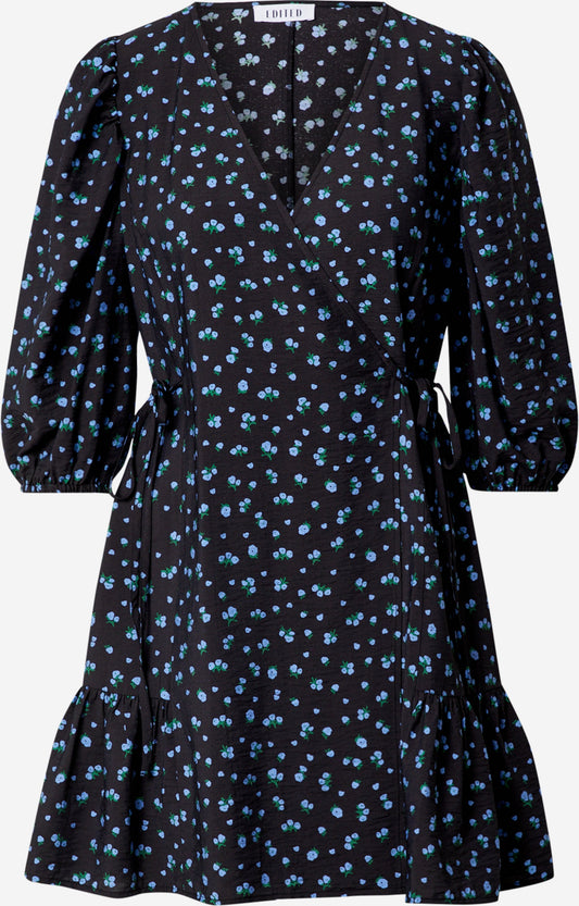 EDITED Mini Jurken Jurk Gemma Dames Zwart