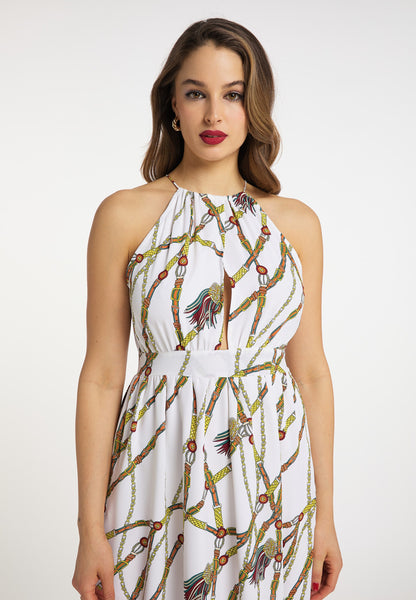 Faina Zomerjurken Zomerjurk Dames Wit