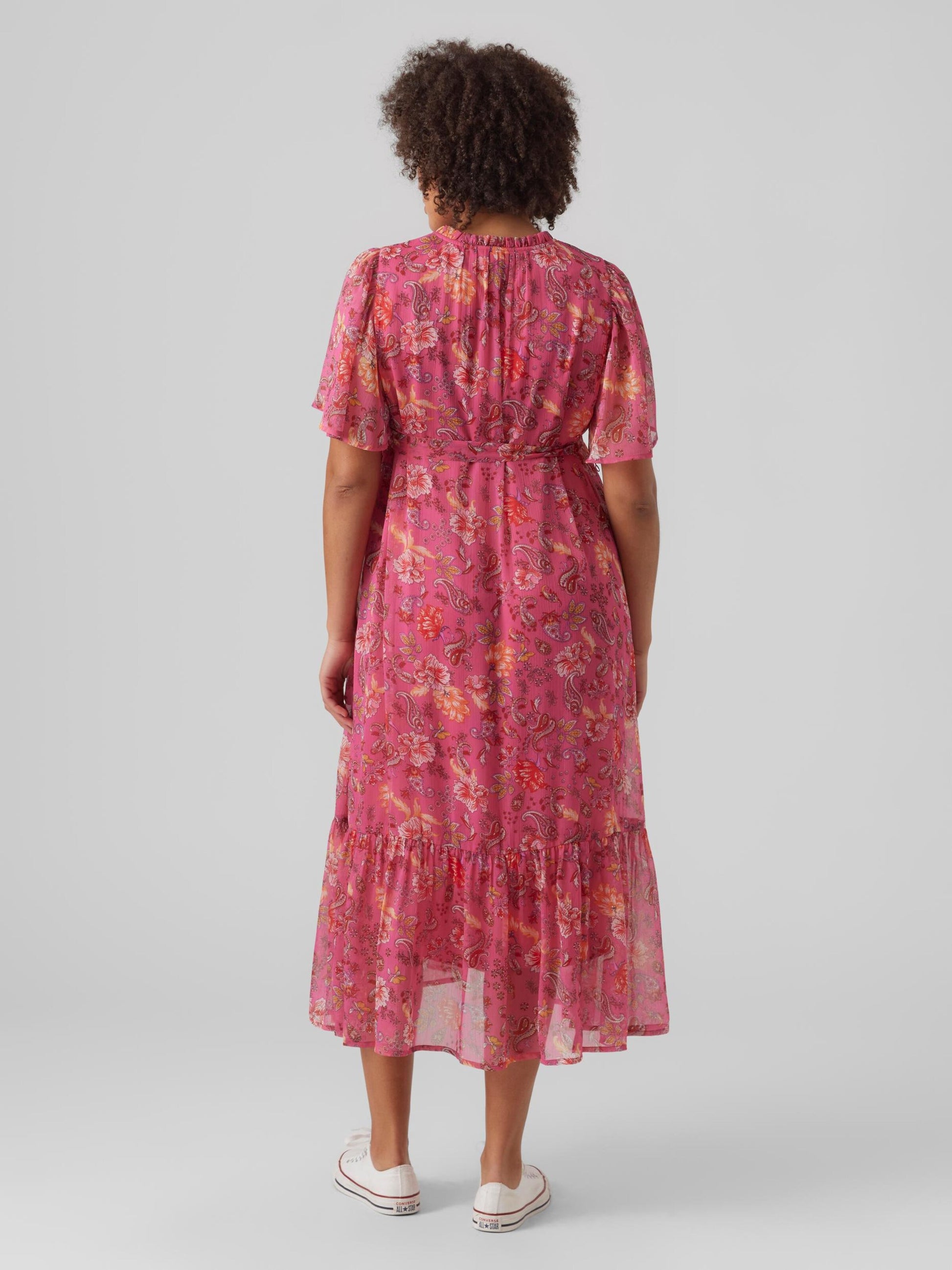  Maxi Jurken Jurk SILO Dames Roze