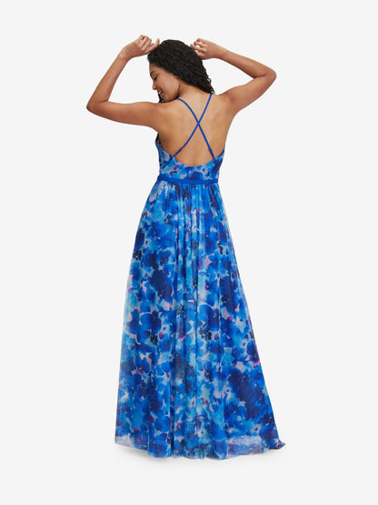 Vera Mont Avondjurken Avondjurk Dames Blauw / Navy