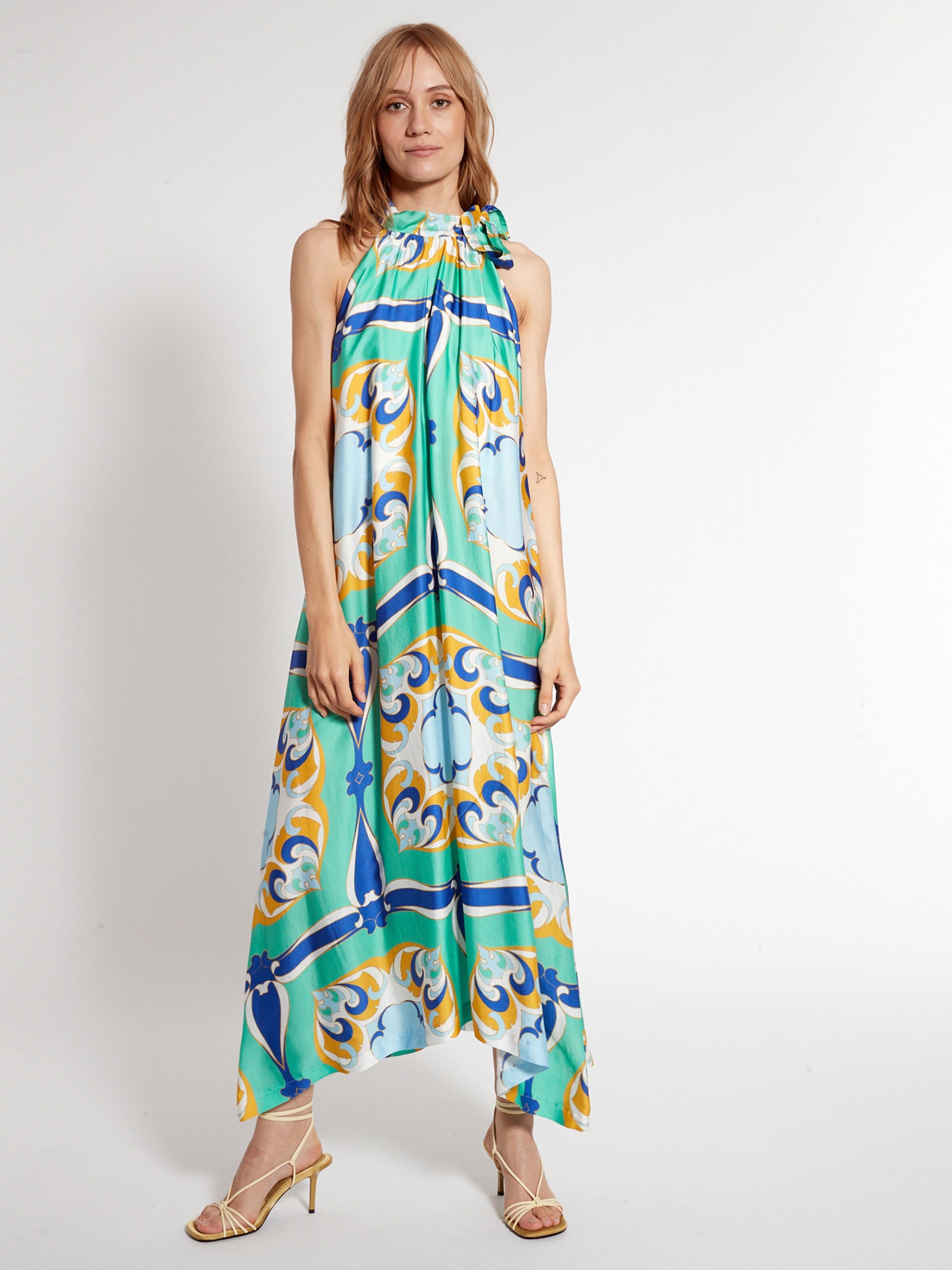 Ana Alcazar Maxi Jurken Jurk Fefine Dames Gemengde Kleuren