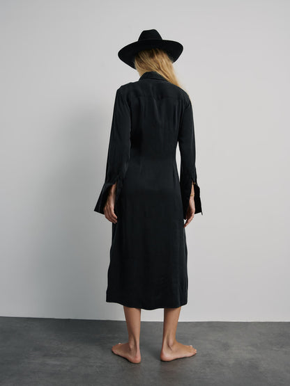  Blousejurken Blousejurk Grace Dames Zwart