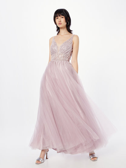 SWING Avondjurken Avondjurk Dames Mauve
