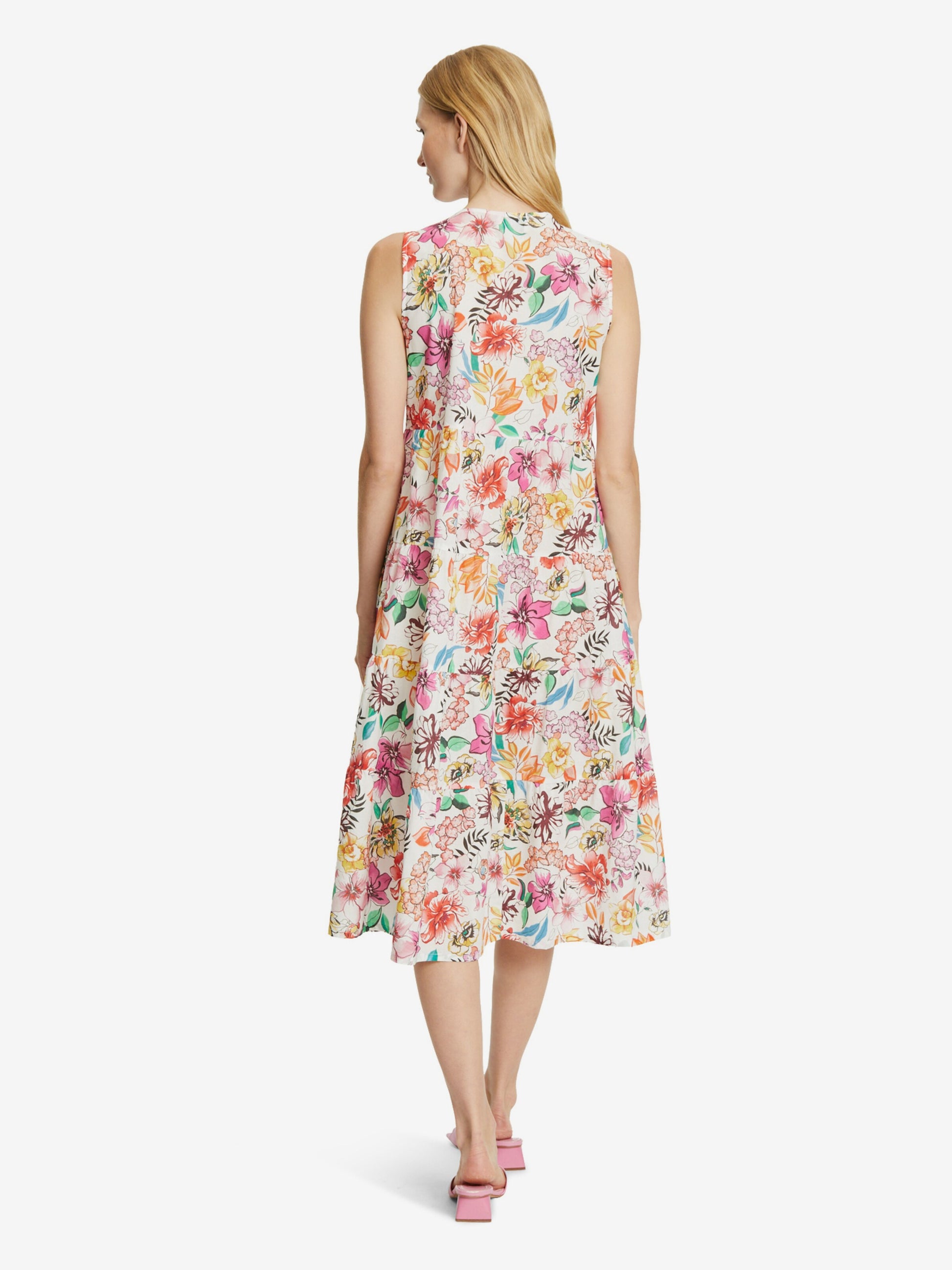 Vera Mont Maxi Jurken Zomerjurk Dames Gemengde Kleuren