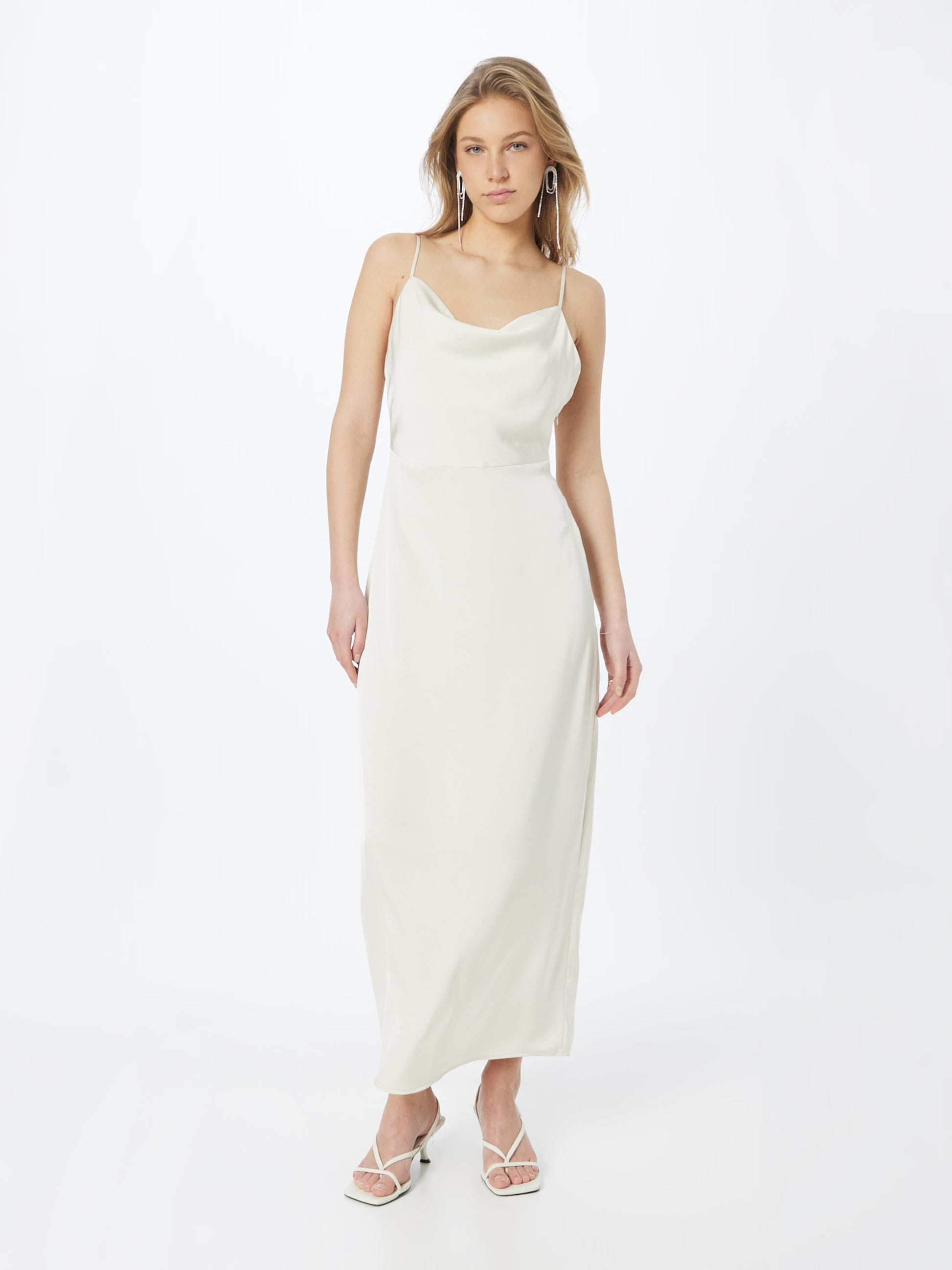 Vila Avondjurken Avondjurk Ravenna Dames Beige