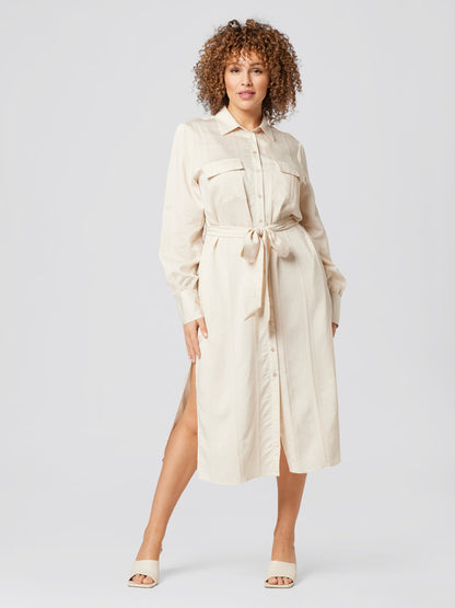  Blousejurken Blousejurk Manuela Dames Natuurwit