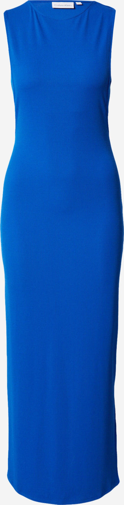 Calvin Klein Maxi Jurken Jurk Dames Royal Blue/koningsblauw