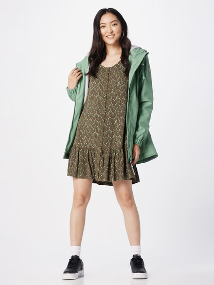Ragwear Zomerjurken Zomerjurk Fialina Dames Groen / Olijfgroen