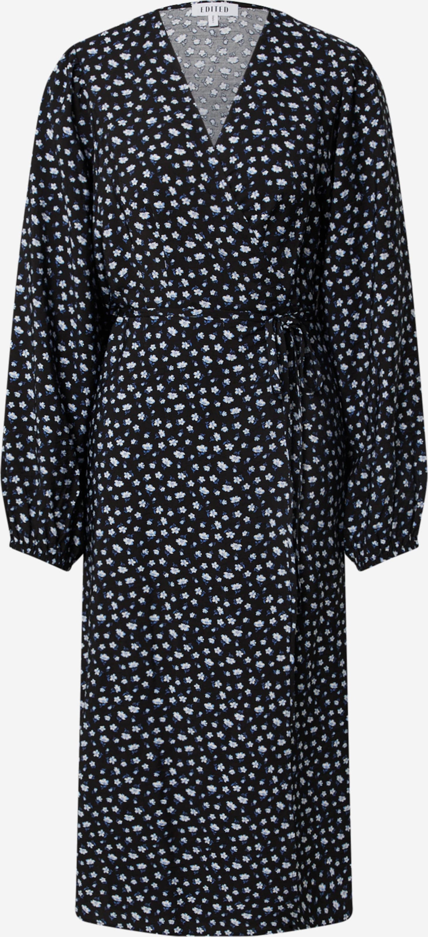EDITED Midi Jurken Jurk Alene Dames Donkerblauw