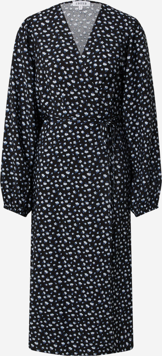 EDITED Midi Jurken Jurk Alene Dames Donkerblauw