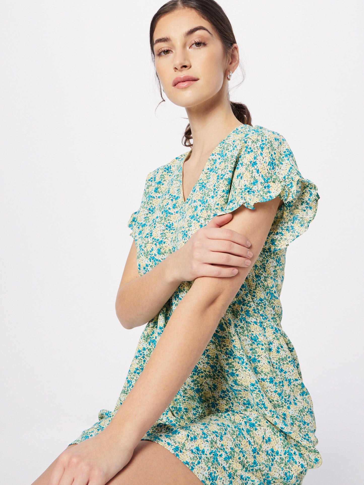 LE TEMPS DES CERISES Mini Jurken Jurk Tate Dames Blauw