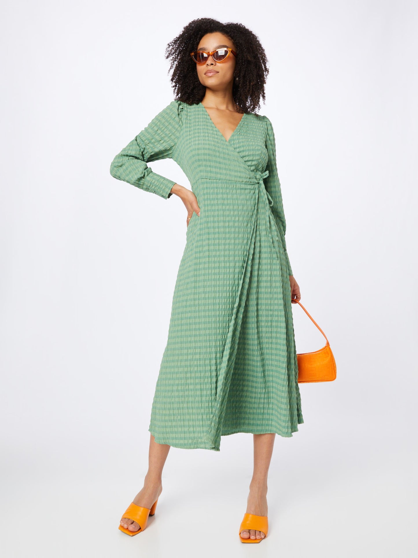 Vero Moda Maxi Jurken Jurk Enga Dames Groen / Lichtgroen