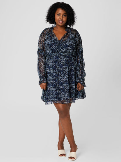  Mini Jurken Jurk Tenea Dames Navy / Smoky Blue
