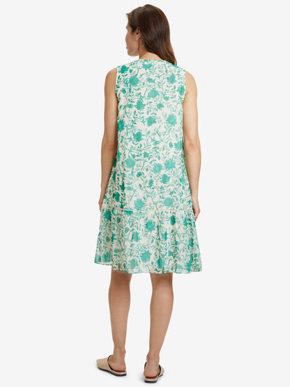Vera Mont Zomerjurken Zomerjurk Dames Crème