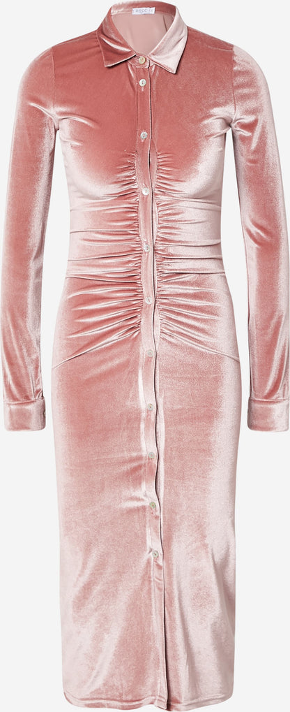  Blousejurken Blousejurk Dames Oudroze