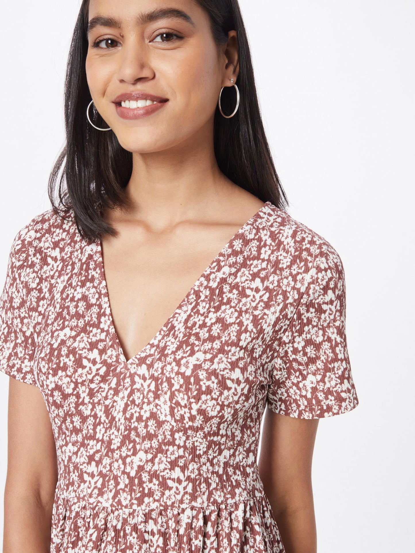 About You Zomerjurken Zomerjurk Dena Dames Bruin