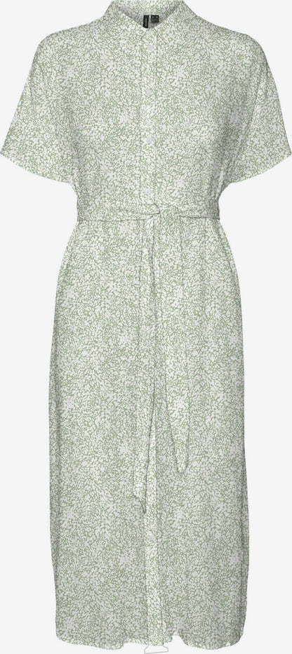 Vero Moda Blousejurken Blousejurk Menny Dames Kaki