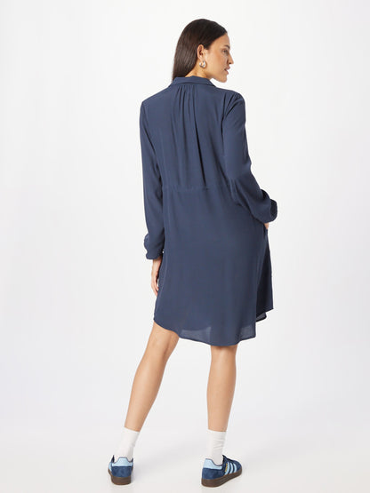 Soft Rebels Blousejurken Blousejurk Anna Dames Marine