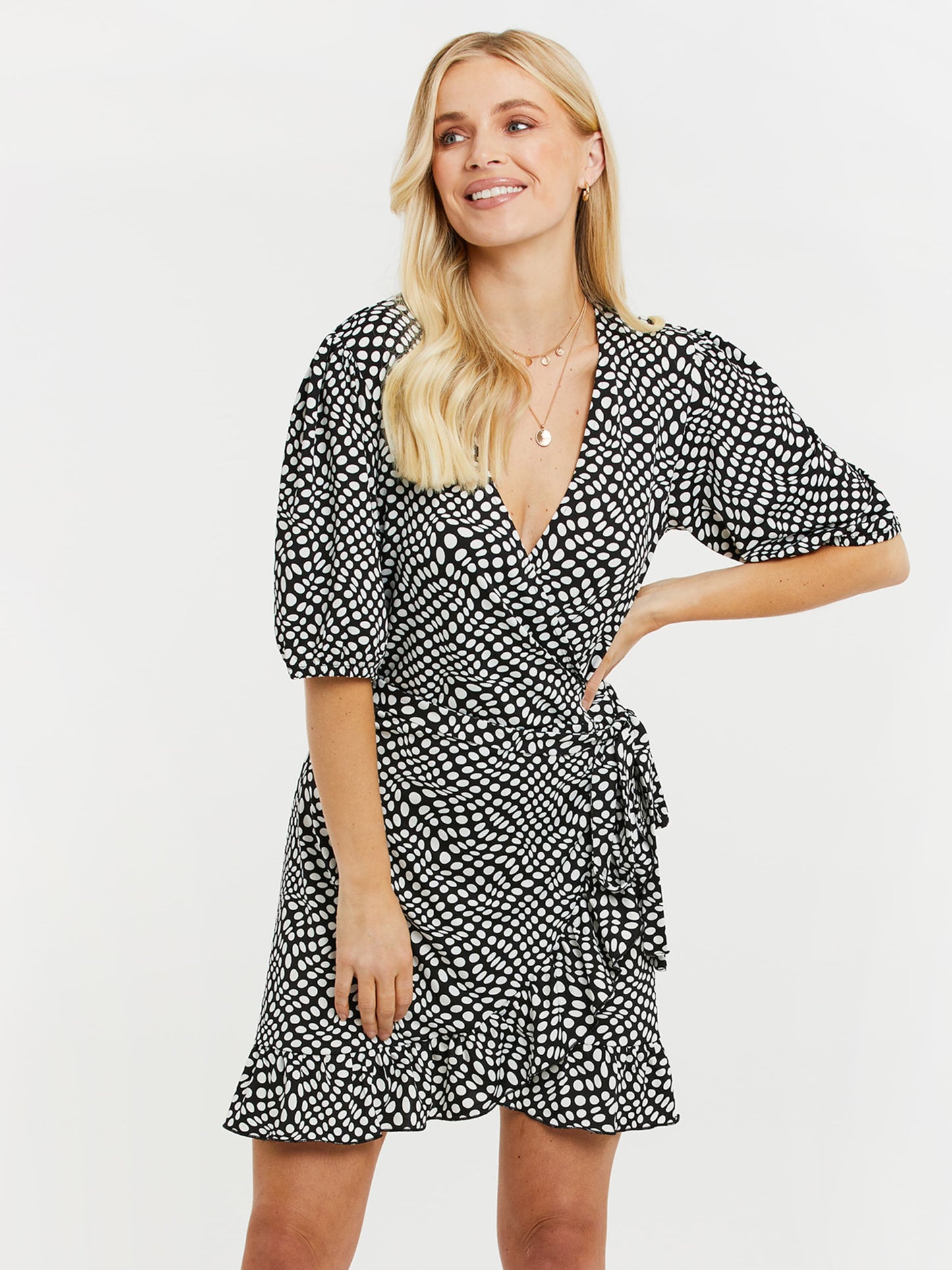 Threadbare Zomerjurken Zomerjurk Skye Dames Zwart