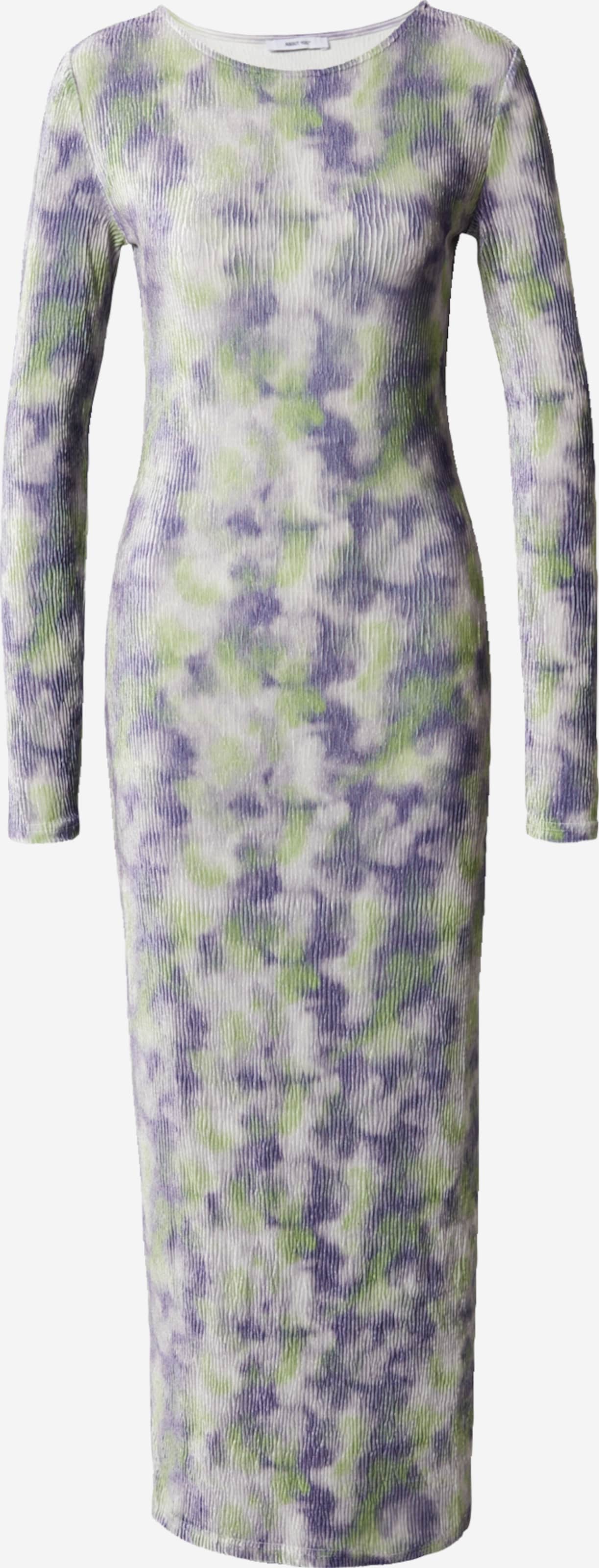 EDITED Maxi Jurken Jurk Ubon Dames Grijs / Lila
