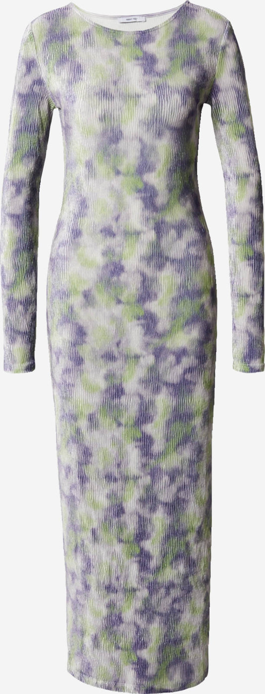 EDITED Maxi Jurken Jurk Ubon Dames Grijs / Lila